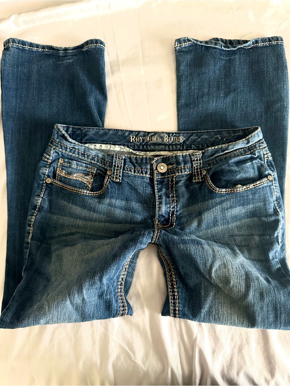 Y2k low rise Women's Blue Denim Jeans